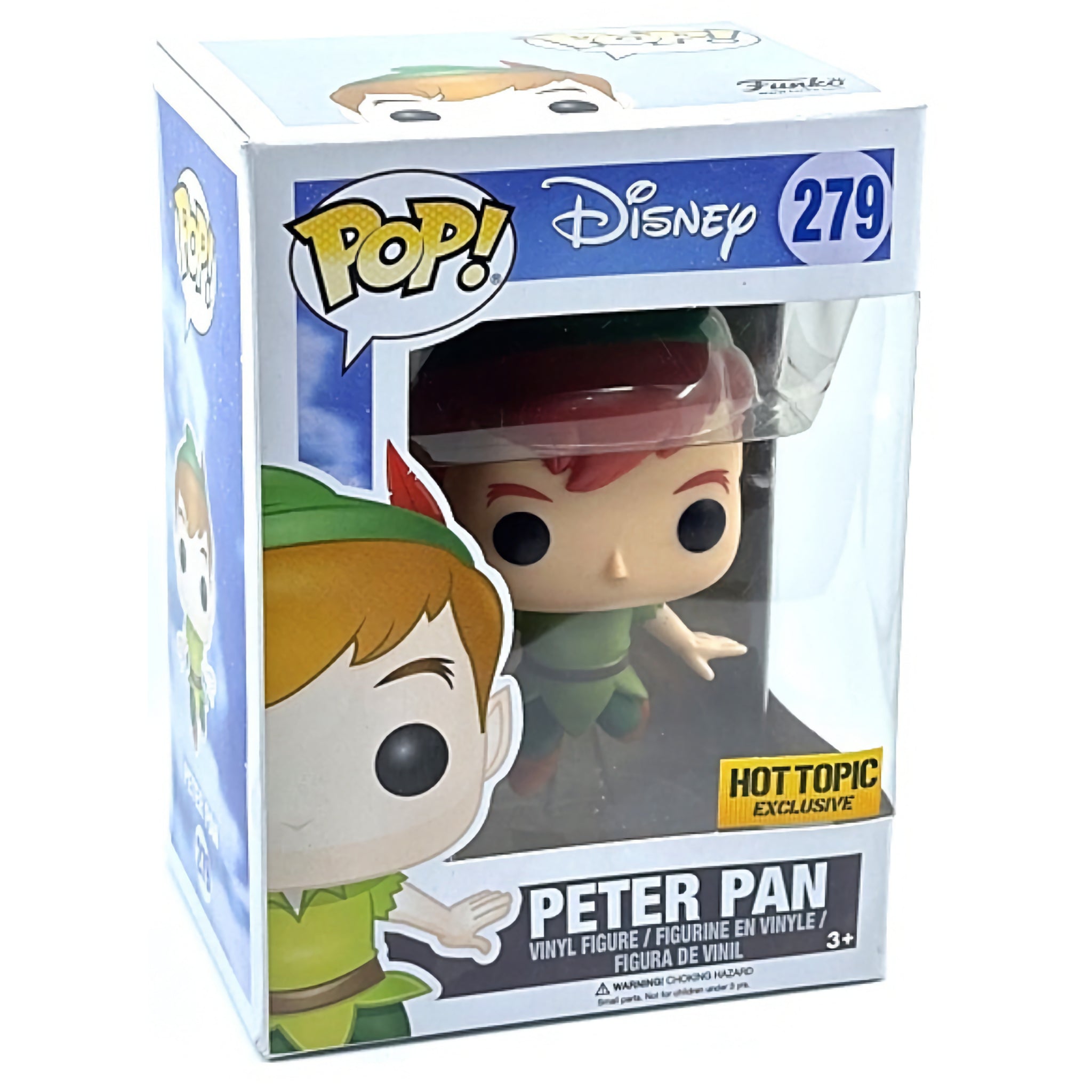 Peter Pan (Flying) Funko Pop! HOT TOPIC EXCLUSIVE