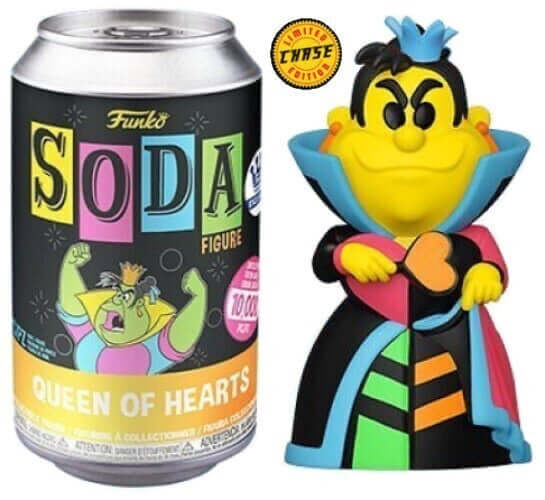 Queen of Hearts [Soda] Funko Pop! CHASE (SEALED BLACK BAG)-Jingle Truck Toys