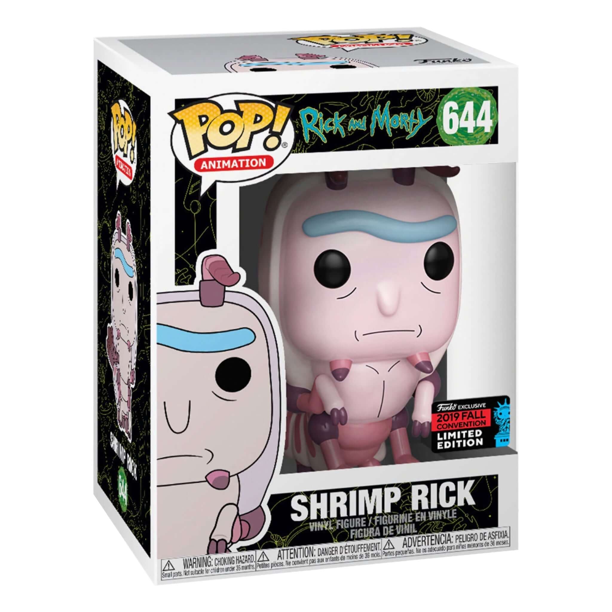 Shrimp Rick Funko Pop! 2019 FALL CON-Jingle Truck Toys