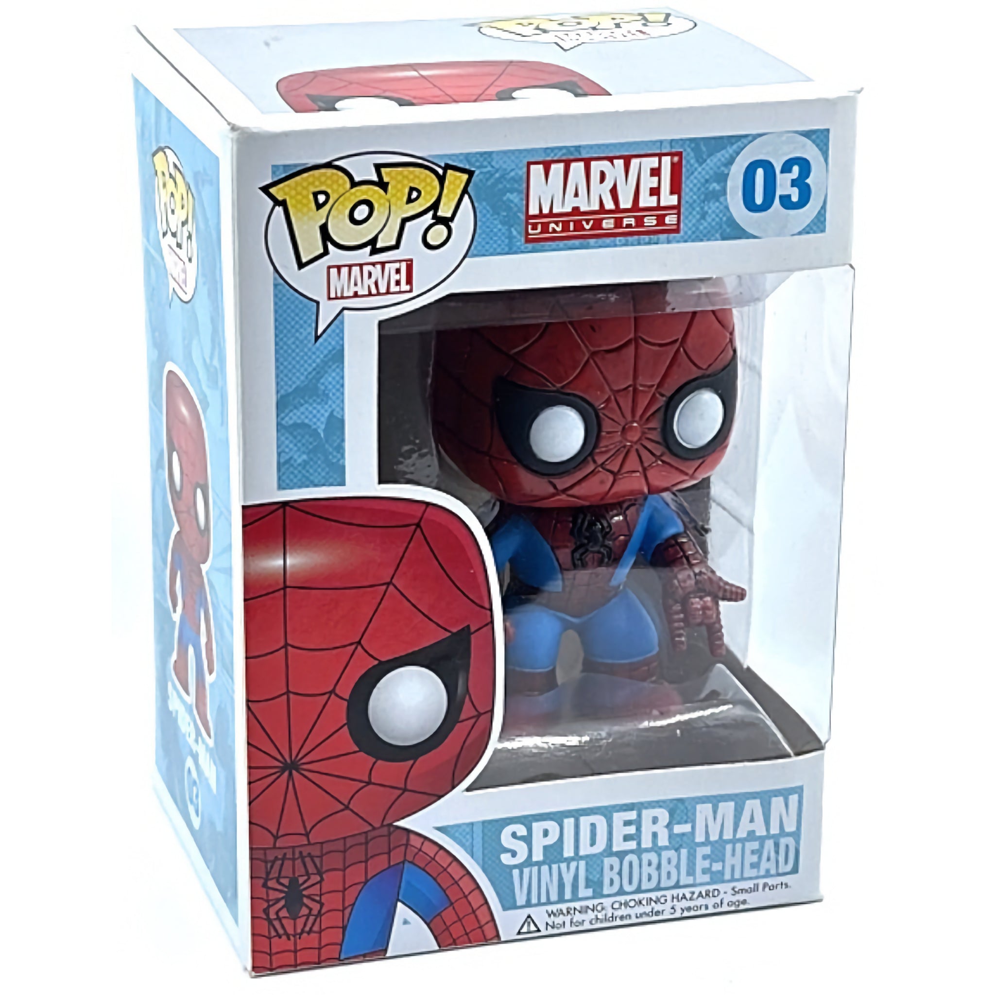 Spider-Man Funko Pop! (Single Language, Large Font)